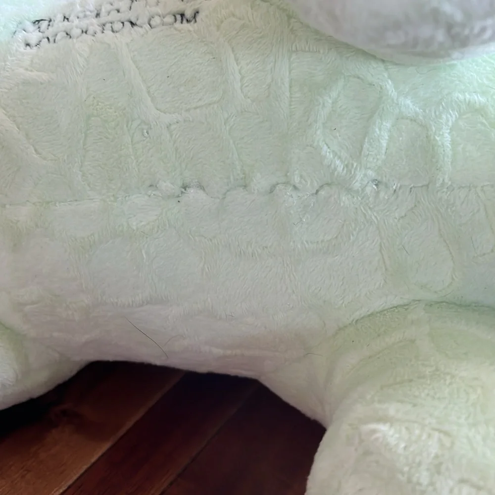Light Green Dinosaur dog toy plush. Mighty MyDogtoy.com​